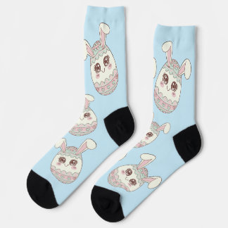 Easter Egg Bunny Socks