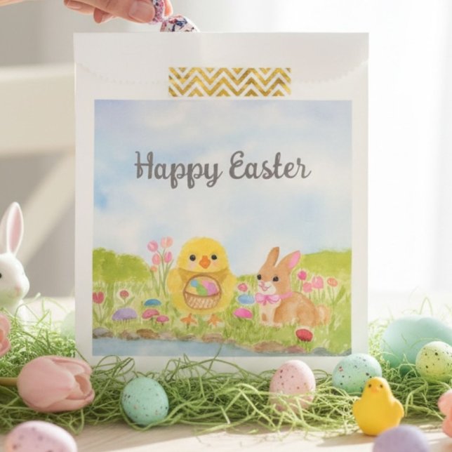  Easter Egg Chick Easter Bunny Party Favour Bags (Creator Uploaded)