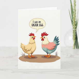 Easter Egg Confession Greeting Card