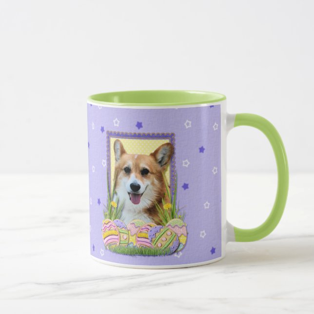 Easter Egg Cookies - Corgi Mug (Right)