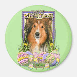 Easter Egg Cookies - Sheltie Magnet