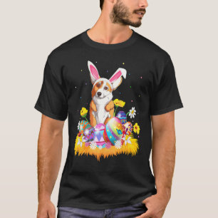 Easter Egg Corgi Dog Easter Sunday T-Shirt