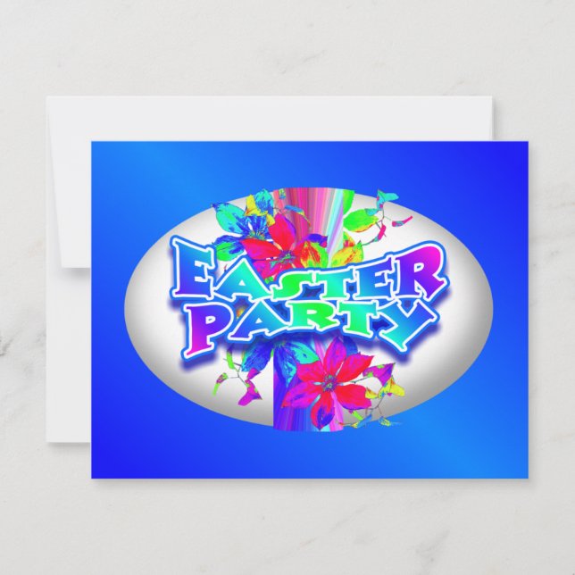 Easter Egg Decorating Party Invitation (Front)