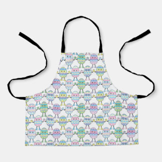 Easter Egg Eggheads Apron