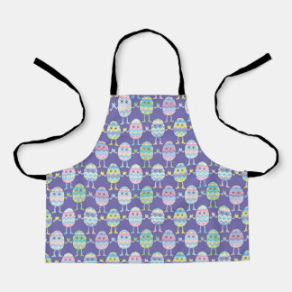 Easter Egg Eggheads Apron