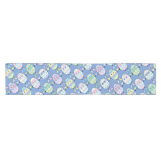 Easter Egg Eggheads Short Table Runner