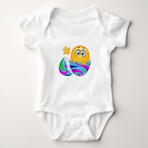 Easter egg Emoji Baby Bodysuit