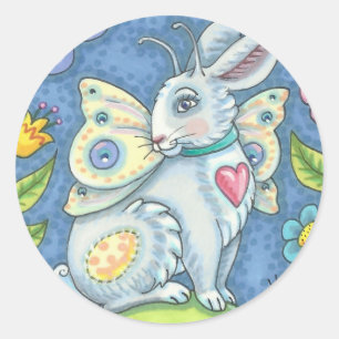 EASTER EGG FAIRY,  FANTASY RABBIT STICKERS Sheet