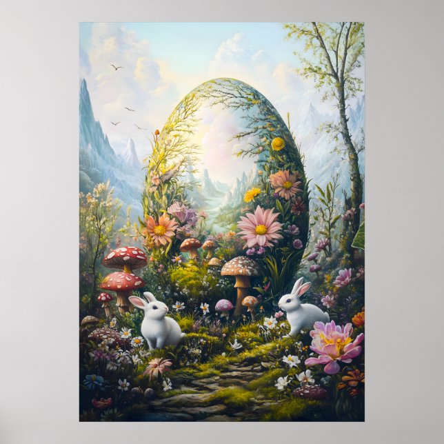 Easter Egg Fantasy Poster (Front)
