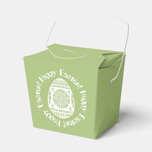 Easter Egg favour boxes (Front Side)