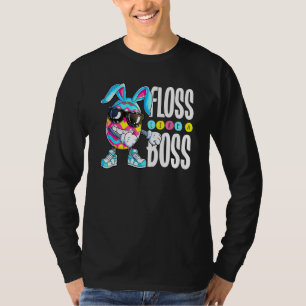 Easter Egg Floss Like A Boss Boys Kids Girls Hunte T-Shirt