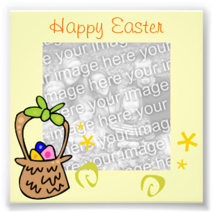 Easter Egg Frame Photo