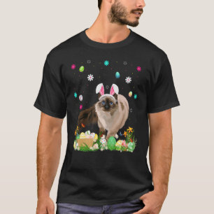 Easter Egg Funny Balinese Cat Easter Sunday T-Shirt
