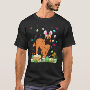 Easter Egg Funny Bullmastiff Dog Easter Sunday T-Shirt