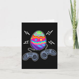 Easter Egg Gaming Video Game Lover Gifts Kids Boys Card