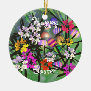 Easter Egg Garden Ceramic Tree Decoration