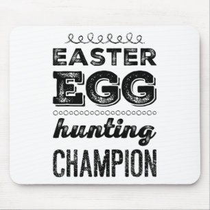 Easter Egg Hero Easter Egg Hunting Champion Easter Mouse Mat