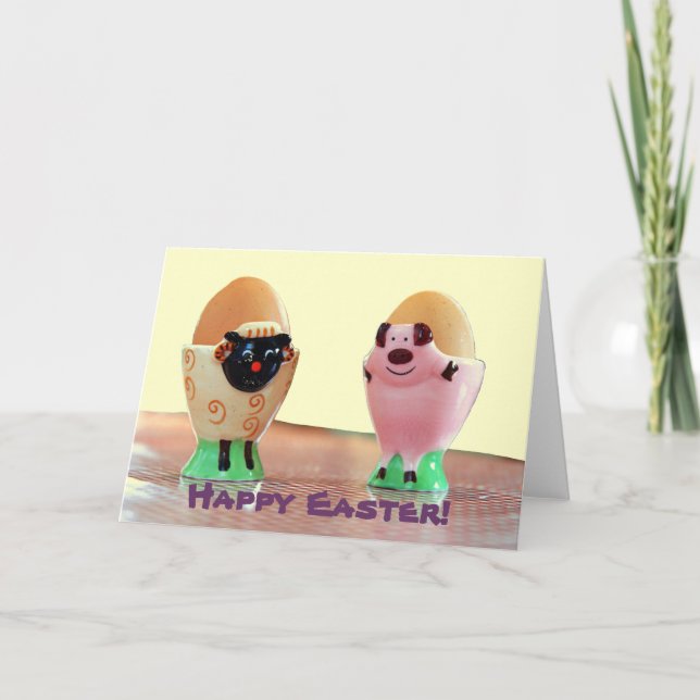 Easter Egg Holders Card (Front)