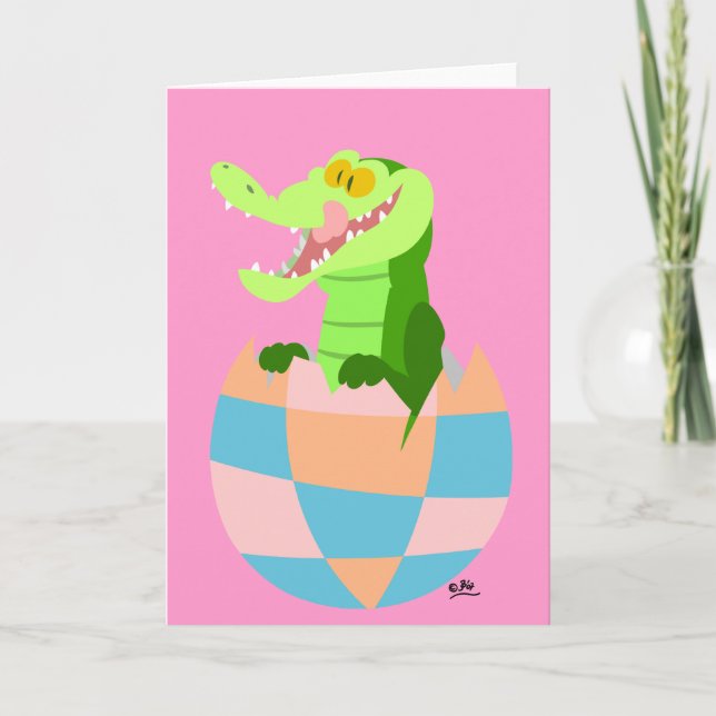 Easter Egg!! Holiday Card (Front)