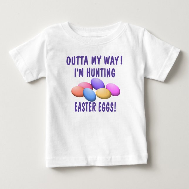 Easter Egg Hunt Baby T-Shirt (Front)