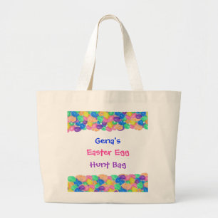 Easter Egg Hunt Bag Template