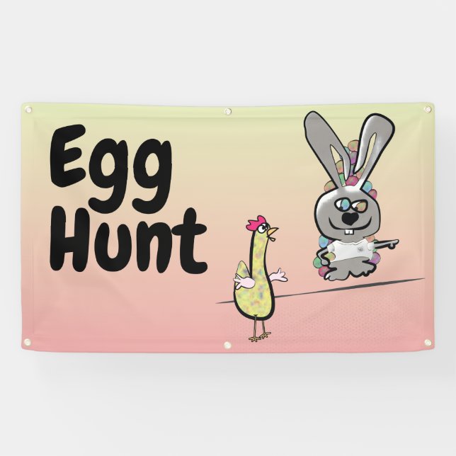 Easter Egg Hunt Banner (Horizontal)