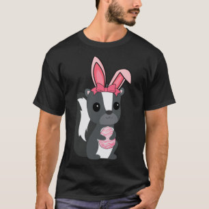 Easter Egg Hunt Bunny Ear Skunk Easter Day 2023 T-Shirt