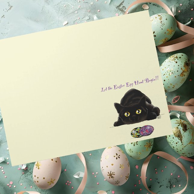 Easter Egg Hunt Cat Funny Notepad (Creator Uploaded)