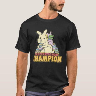Easter Egg Hunt Champion Bunny Ears Rabbit Celebra T-Shirt
