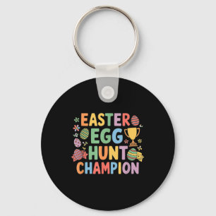 Easter Egg Hunt Champion Funny Easter Bunny  Key Ring
