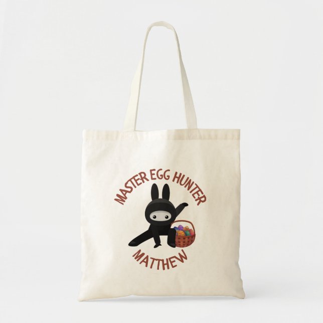 Easter egg hunt, child's spring  tote bag (Front)