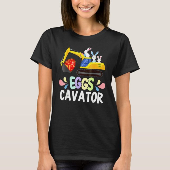 Easter Egg Hunt Costume For Kids Toddlers Eggs Cav T-Shirt (Front)