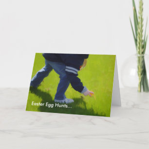 Easter Egg Hunt Easter Card
