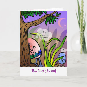Easter Egg Hunt Greeting Card
