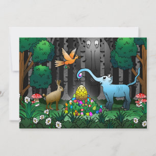 Easter Egg Hunt Holiday Card