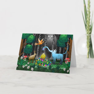 Easter Egg Hunt Holiday Card