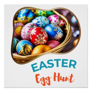 Easter Egg Hunt - Holy Poster