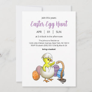 Easter Egg Hunt Invitation