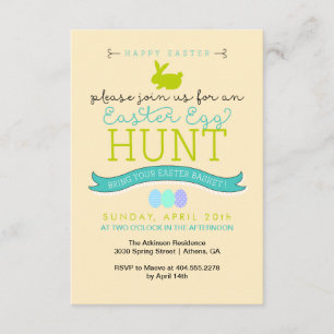Easter Egg Hunt Invitation