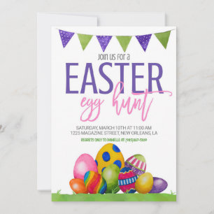 Easter Egg Hunt Invitation