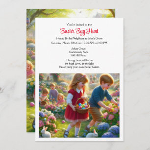 Easter Egg Hunt Invitation