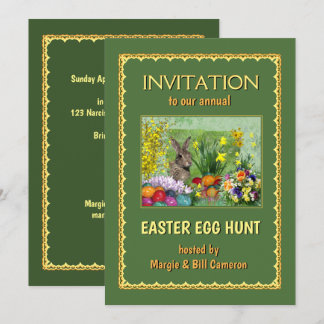 Easter Egg Hunt Invitation (customisable)