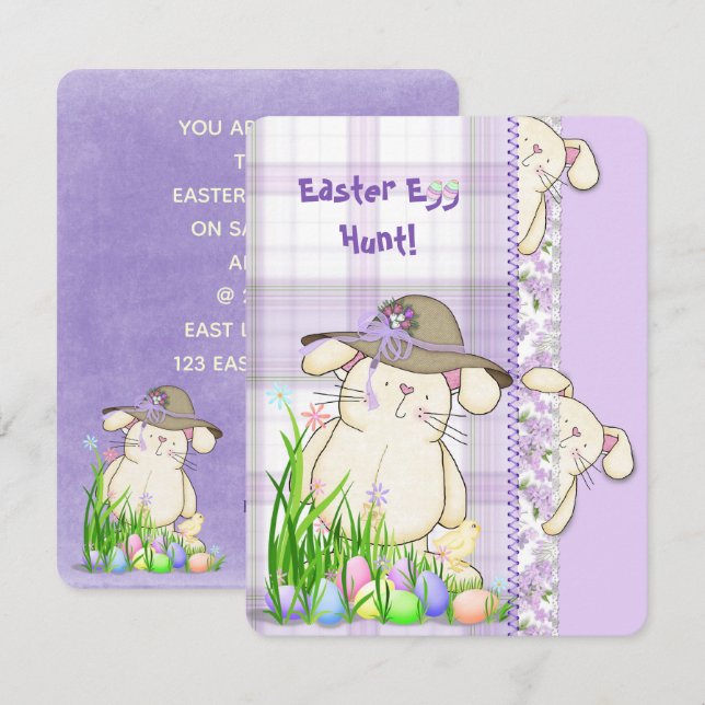 Easter Egg Hunt Invite (Front/Back)
