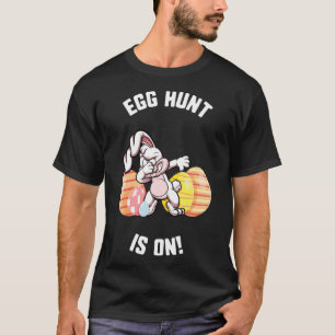 Easter Egg Hunt Is On Dabbing Bunny Candy kids  Sp T-Shirt