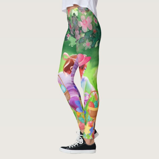 Easter Egg Hunt Leggings (Left)