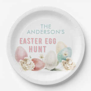 Easter Egg Hunt Paper Plate