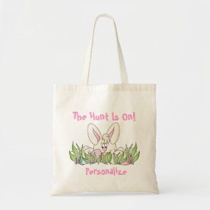 Easter Egg Hunt - Personalize Tote Bag