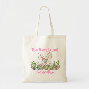 Easter Egg Hunt - Personalize Tote Bag