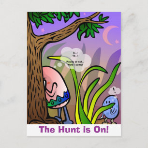 Easter Egg Hunt Postcard