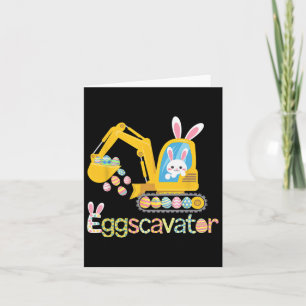 Easter Egg Hunt Shirt For Kids S Funny Eggscavator Card